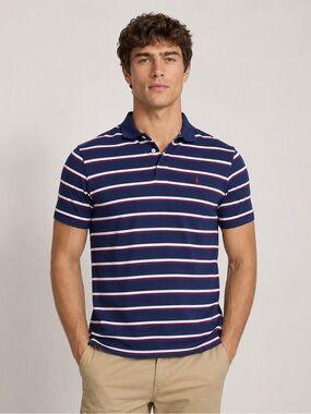 Polo By Ralph Lauren Pima Cotton Striped Polo Shirt XL